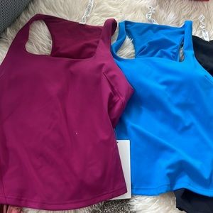 Blue color Lululemon Instill Tank